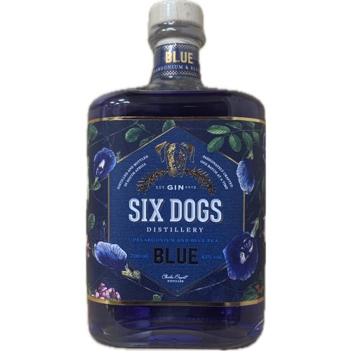 Six Dogs Blue gin